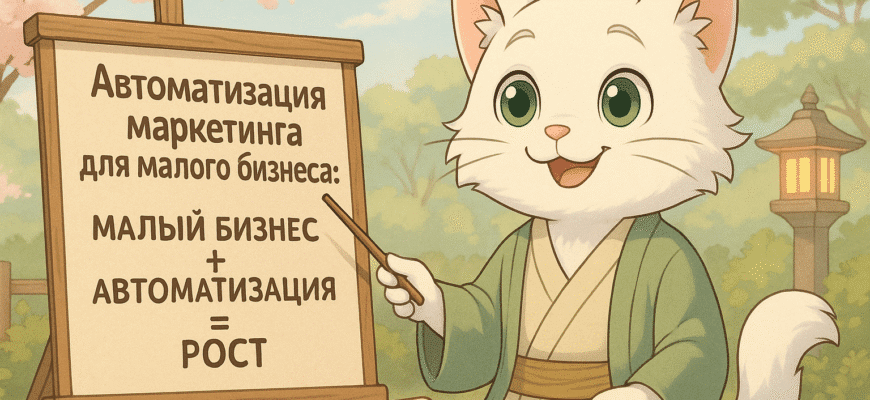 Автоматизация маркетинга для малого бизнеса