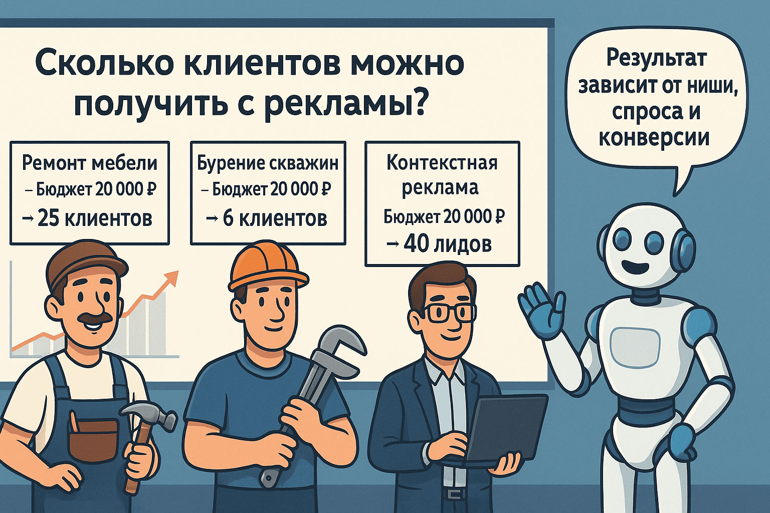 Сколько клиентов