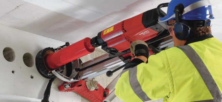 Кейс алмазное сверление