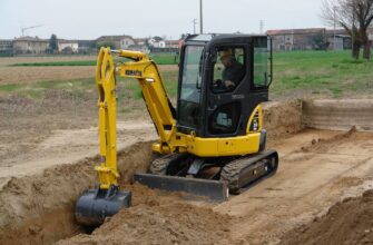 Кейс аренда мини экскаватора