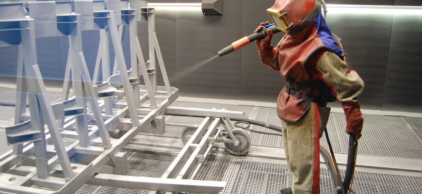 кейс Пескоструйная работа