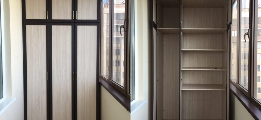 кейс шкаф на балкон