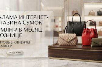 Реклама интернет-магазина сумок