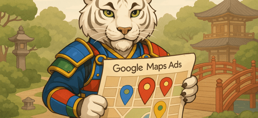 реклама на картах Google