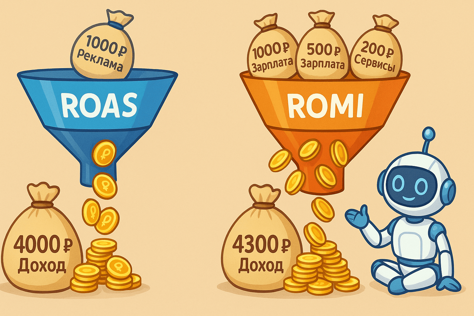 ROMI и ROAS