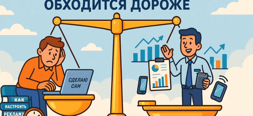 Самостоятельная настройка рекламы