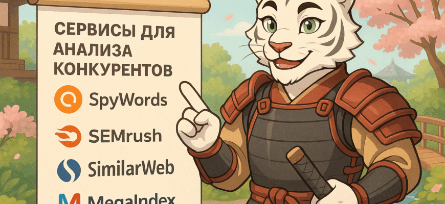 Сервисы для анализа конкурентов