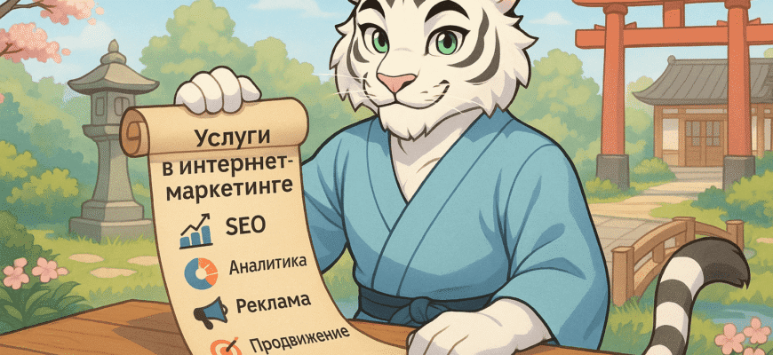 Услуги в интернет маркетинге