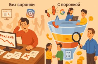 Этапы воронки продажи